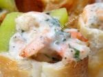 Onion White Sauce Shrimp Salad Onion White Sauce Shrimp Salad